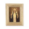  IMMACULATE HEART OF MARY GOLD STAMPED PRINT IN GOLD FRAME 